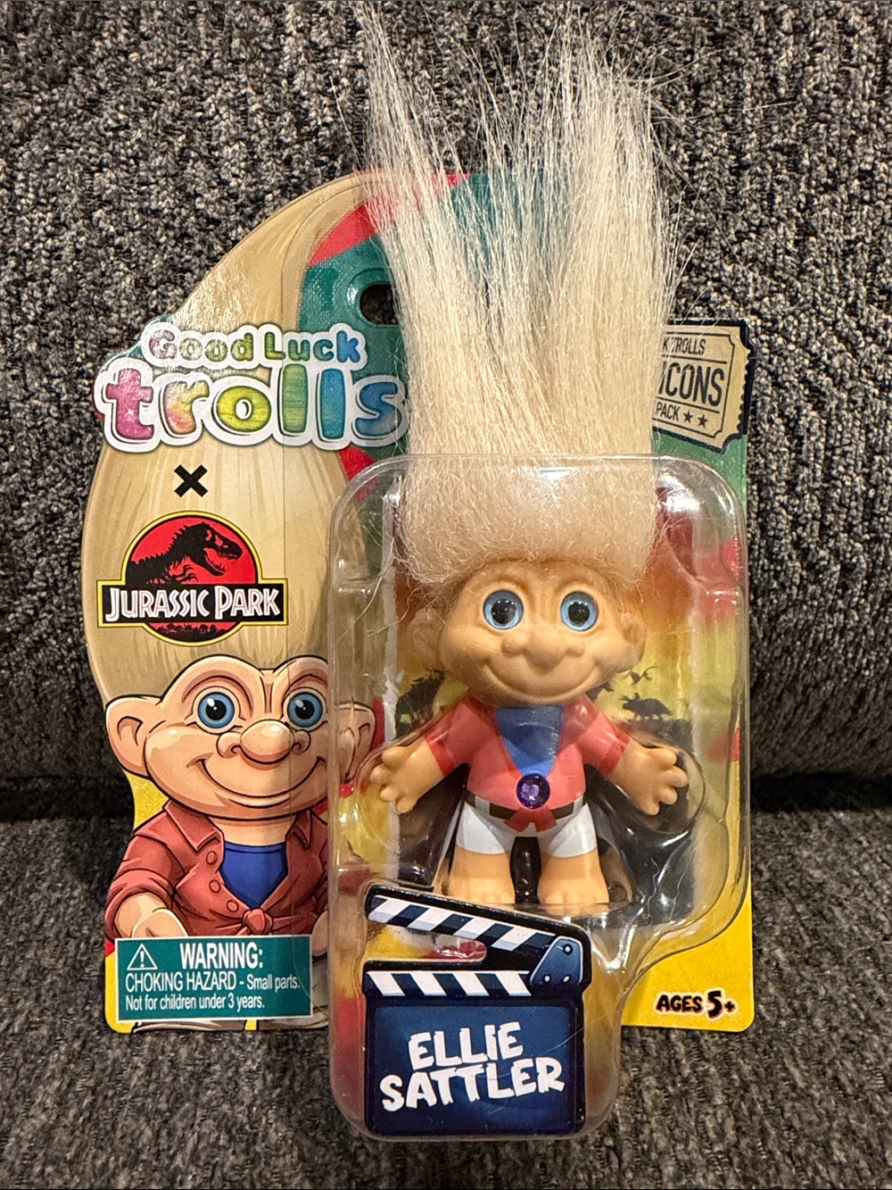 Good Luck Trolls Movie Icon Collectible Toy Complete Set Of 9 - Picture 4 of 10